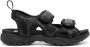 MCQ Striae touch-strap sandals Black - Thumbnail 1