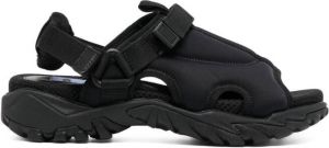 MCQ touch-strap sandals Black