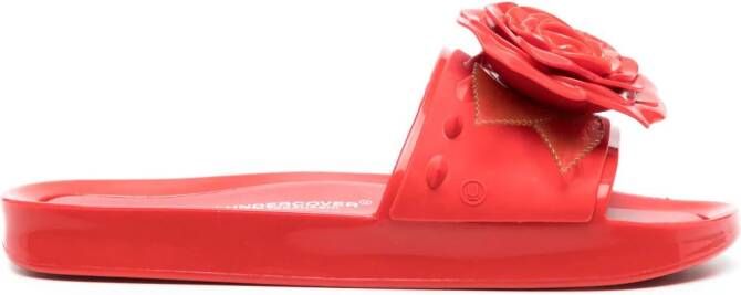 Melissa x Undercover x Undercover Spikes Beach slides Red