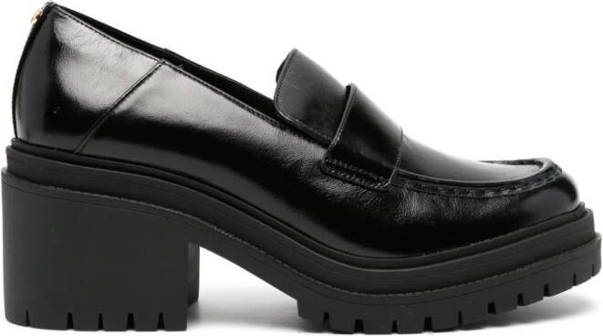 Michael Kors 75mm leather loafers Black