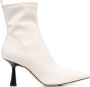 Michael Kors 80mm pointed-toe leather boots Neutrals - Thumbnail 1