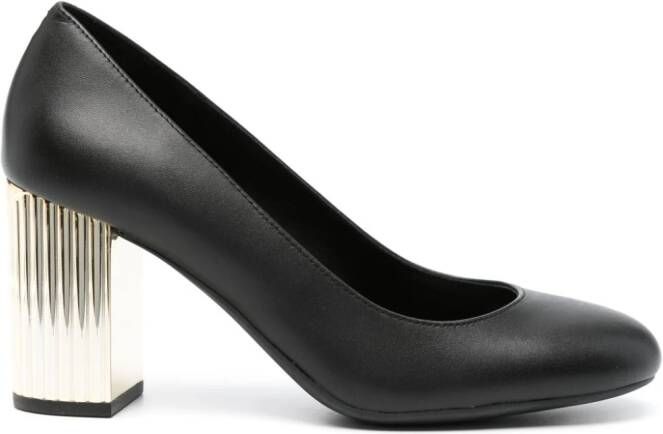 Michael Kors 90mm embossed-heel pumps Black