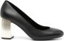 Michael Kors 90mm embossed-heel pumps Black - Thumbnail 1