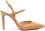 Michael Kors 95mm slingback leather pumps Neutrals - Thumbnail 1