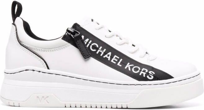 Michael Kors Alex two-tone sneakers White