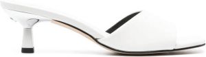 Michael Kors Amal 60mm leather sandals White