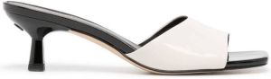 Michael Kors Amal kitten sandals White