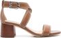 Michael Kors Ashton 50mm leather sandals Brown - Thumbnail 1