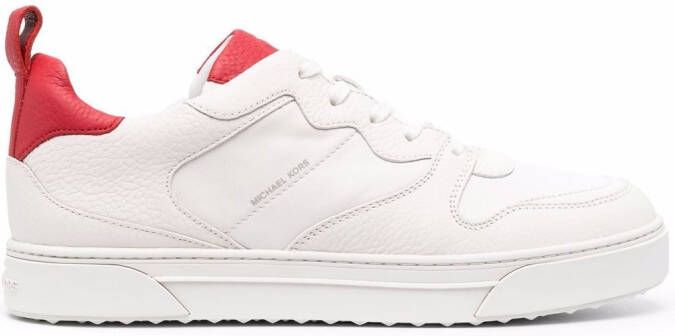Michael Kors Baxter leather sneakers White