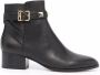 Michael Kors Britton stud-embellished leather ankle boots Black - Thumbnail 1
