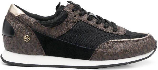 Michael Kors Callan monogram-pattern low-top sneakers Brown