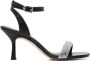 Michael Kors Carrie 90mm crystal-embellished sandals Black - Thumbnail 1