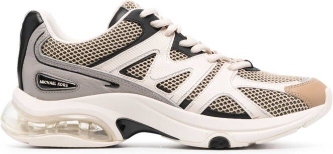 Michael Kors Collection panelled low-top sneakers Neutrals