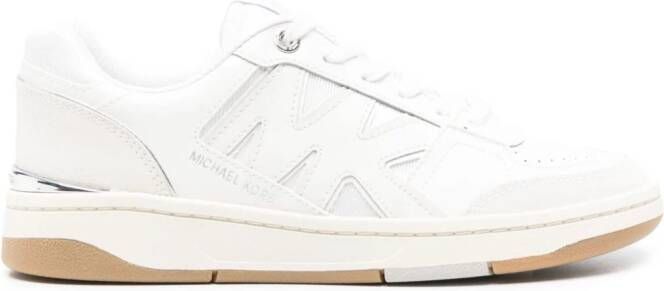 Michael Kors Scotty leather sneakers White