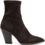 Michael Kors Dover 100mm pointed-toe boots Brown - Thumbnail 1