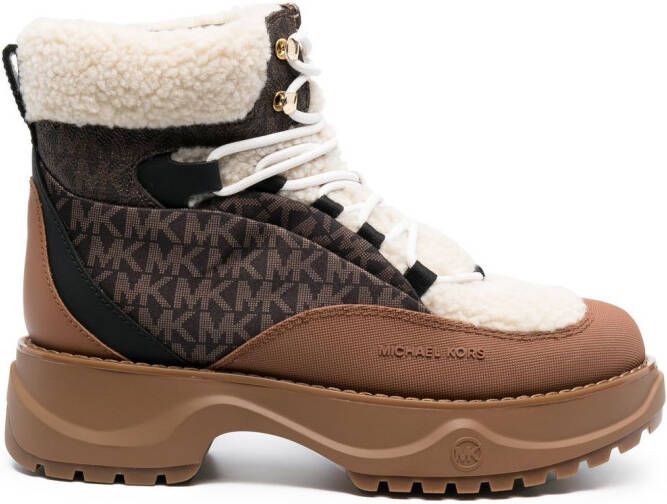 Michael Kors Dupree hiker boots Brown