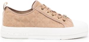Michael Kors Evy logo-plaque sneakers Brown