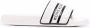 Michael Kors Gilmore logo-print slides White - Thumbnail 1