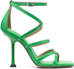 Michael Kors Imani Patent Leather sandal Green