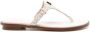 Michael Kors Gilmore monogram-pattern slides Neutrals - Thumbnail 1