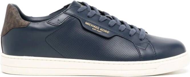 Michael Kors Keating leather sneakers Blue