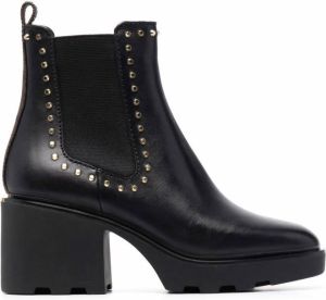 Michael Kors Keisha studded Chelsea boots Black