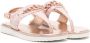 Michael Kors Kids logo-plaque thong sandals Pink - Thumbnail 1