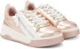 Michael Kors Kids logo-print metallic sneakers Pink - Thumbnail 1