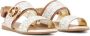 Michael Kors Kids monogram-print touch-strap sandals White - Thumbnail 1