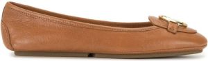 Michael Kors Lillie leather moccasins Brown