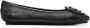 Michael Kors Lillie logo-charm leather ballerina shoes Black - Thumbnail 1