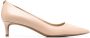 Michael Kors logo-plaque 50mm leather pumps Neutrals - Thumbnail 1