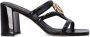 Michael Kors 25mm lizard-effect wedge sandals Silver - Thumbnail 1