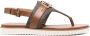 Michael Kors Rory monogram-print leather ballerinas Neutrals - Thumbnail 1