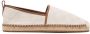 Michael Kors logo-print square-toe espadrilles Brown - Thumbnail 1