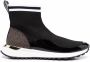 Michael Kors monogram-print panel boots Neutrals - Thumbnail 1
