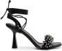 Michael Kors Lucia 70mm strappy leather sandals Black - Thumbnail 1