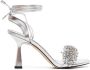 Michael Kors Lucia 89mm crystal-embellishment sandals Silver - Thumbnail 1