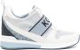 Michael Kors Maven Mixed-Media monogram-pattern sneakers White - Thumbnail 1