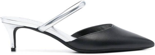 Michael Kors logo-strap wedge-heel sneakers Black - Picture 8