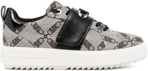 Michael Kors monogram-print low-top sneakers Grey