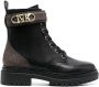 Michael Kors Parker logo-panelled ankle boots Black - Thumbnail 1