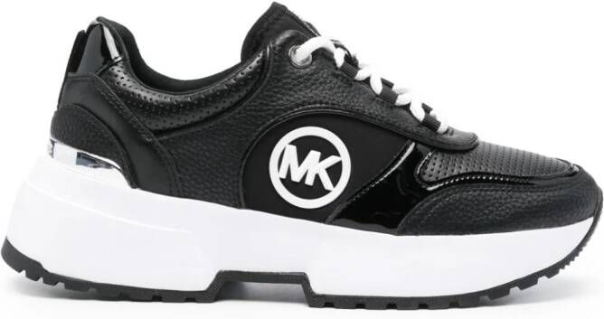 Michael Kors Percy logo-lettering sneakers Black