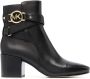 Michael Kors Parker logo-panelled ankle boots Black - Thumbnail 1