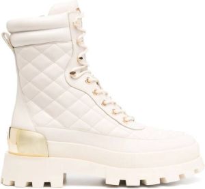 Michael Kors Orion chunky-sole leather sneakers Black