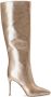 Michael Kors Rue 100mm metallic knee-high boots Gold - Thumbnail 1
