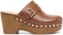 Michael Kors Rye studded leather sandals Brown - Thumbnail 1