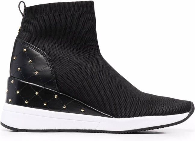 Michael Kors Skylar high-rise sneakers Black