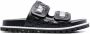 Michael Kors Stark debossed-logo sandals Black - Thumbnail 1