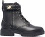 Michael Kors Lana monogram-print boots Black - Thumbnail 1
